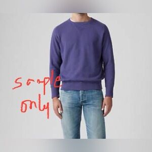 PRIMARK Men's Rich Purple Crewneck Sweater